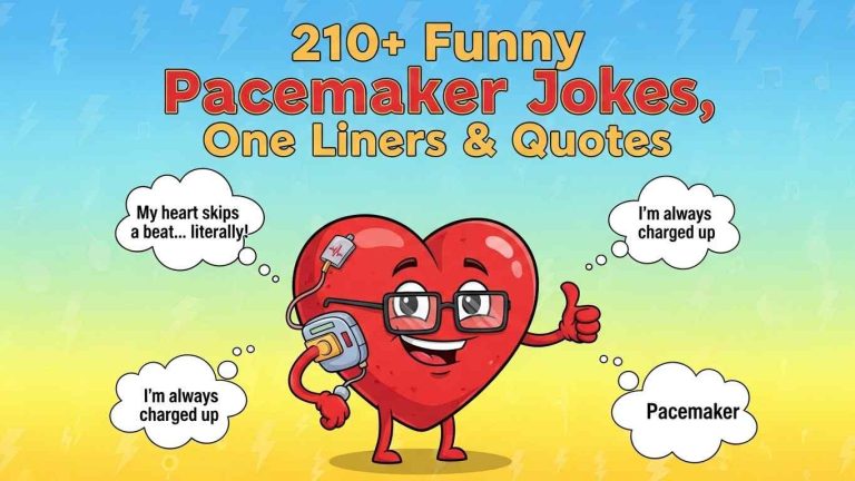 210+ Funny Pacemaker Jokes, One Liners & Quotes