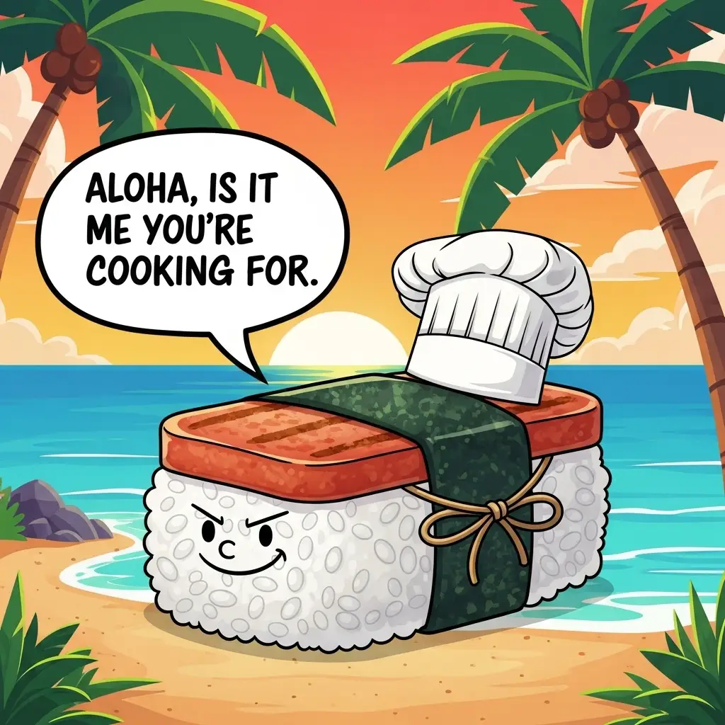 Musubi One-Liners Aloha, is it me you’re cooking for